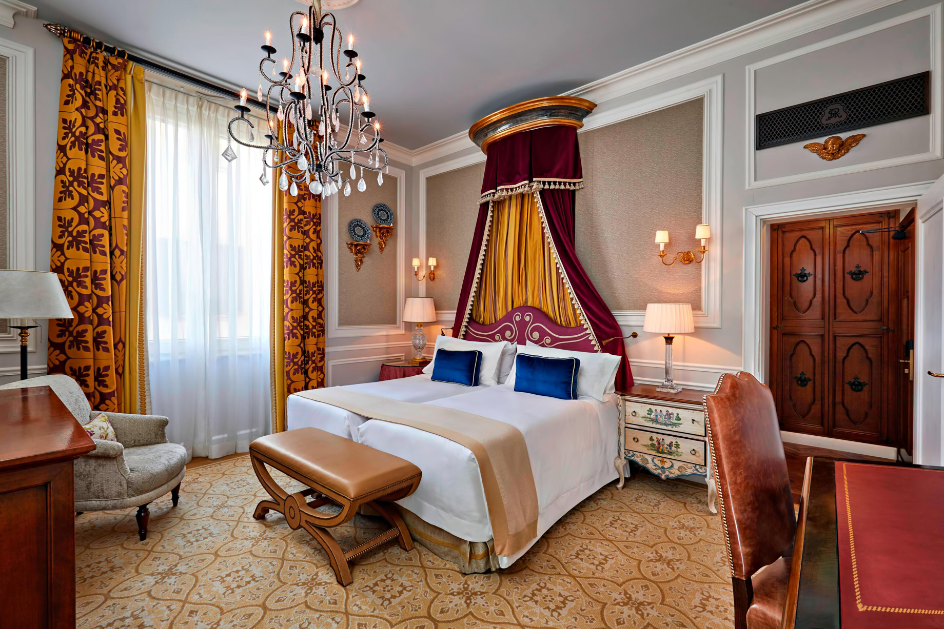 The St. Regis Florence Hotel – Florence, Italy – Deluxe Room Montebello Medici style