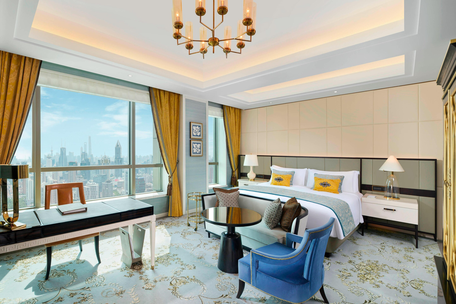 The St. Regis Shanghai Jingan Hotel – Shanghai, China – Executive Skyline Deluxe Room