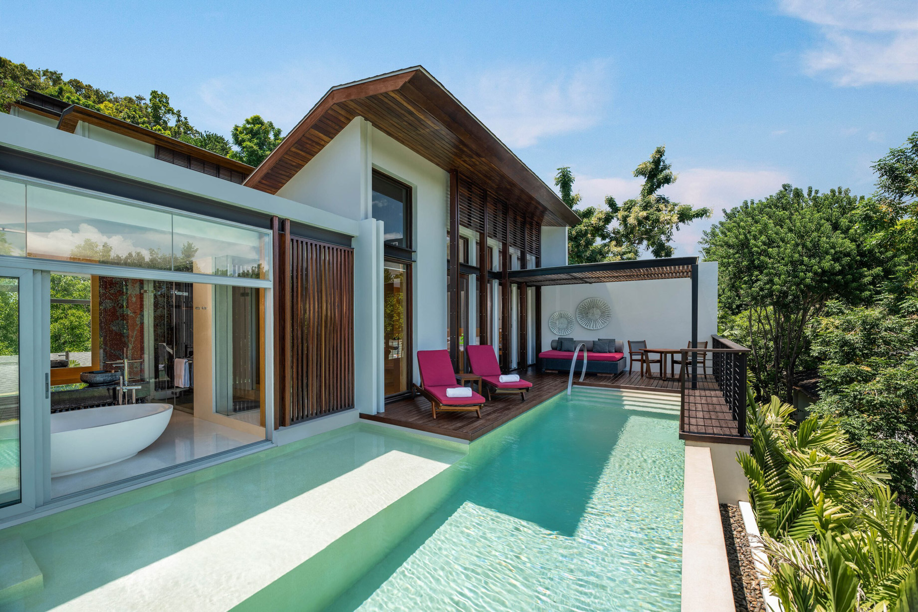 W Koh Samui Resort – Thailand – Jungle Oasis Villa Infinity Pool