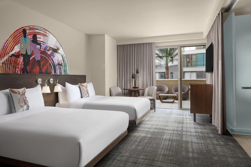 W Scottsdale Hotel - Scottsdale, AZ, USA - Fabulous Guest Room Double
