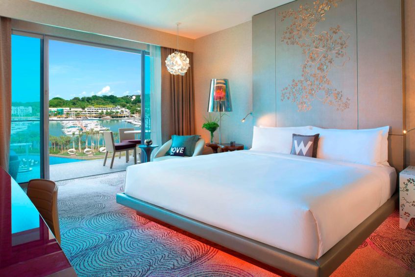 W Singapore Sentosa Cove Hotel - Singapore - Fabulous King Guest Room