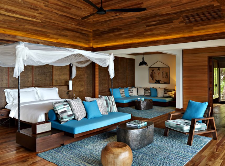 Six Senses Zil Pasyon Resort - Felicite Island, Seychelles - Signature Pool Villa Bedroom