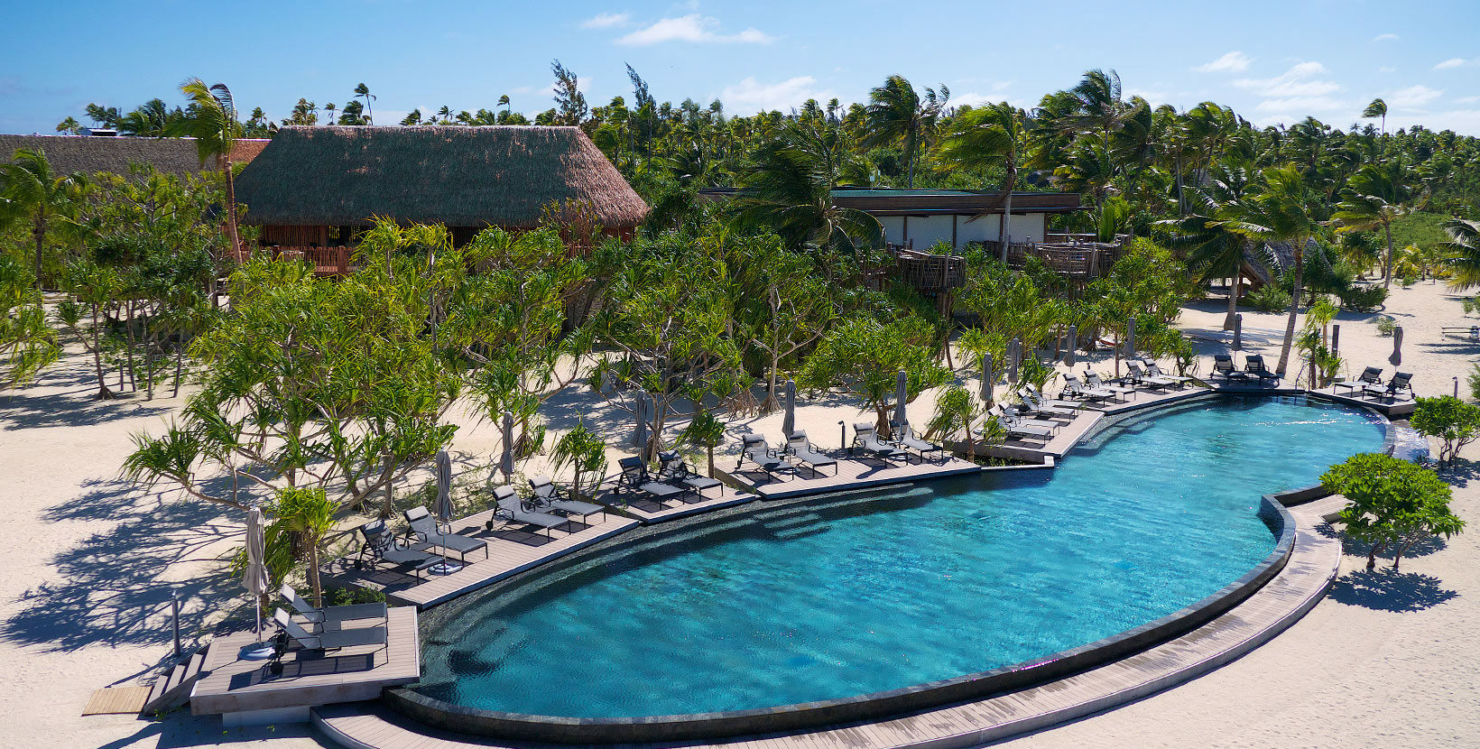 The Brando Resort - Tetiaroa Private Island, French Polynesia - Resort Beachfront Pool