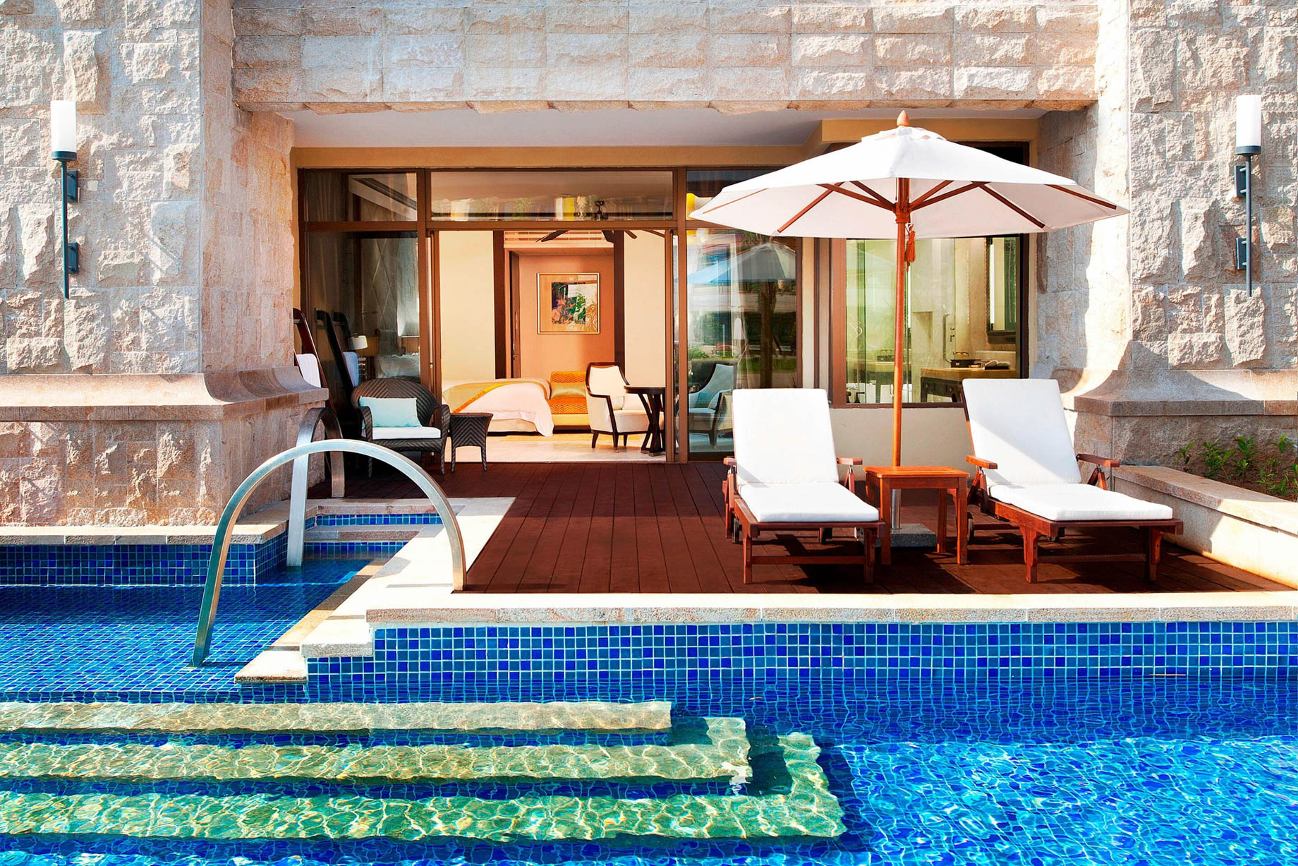 The St. Regis Sanya Yalong Bay Resort – Hainan, China – Lagoon Room Outdoor Pool
