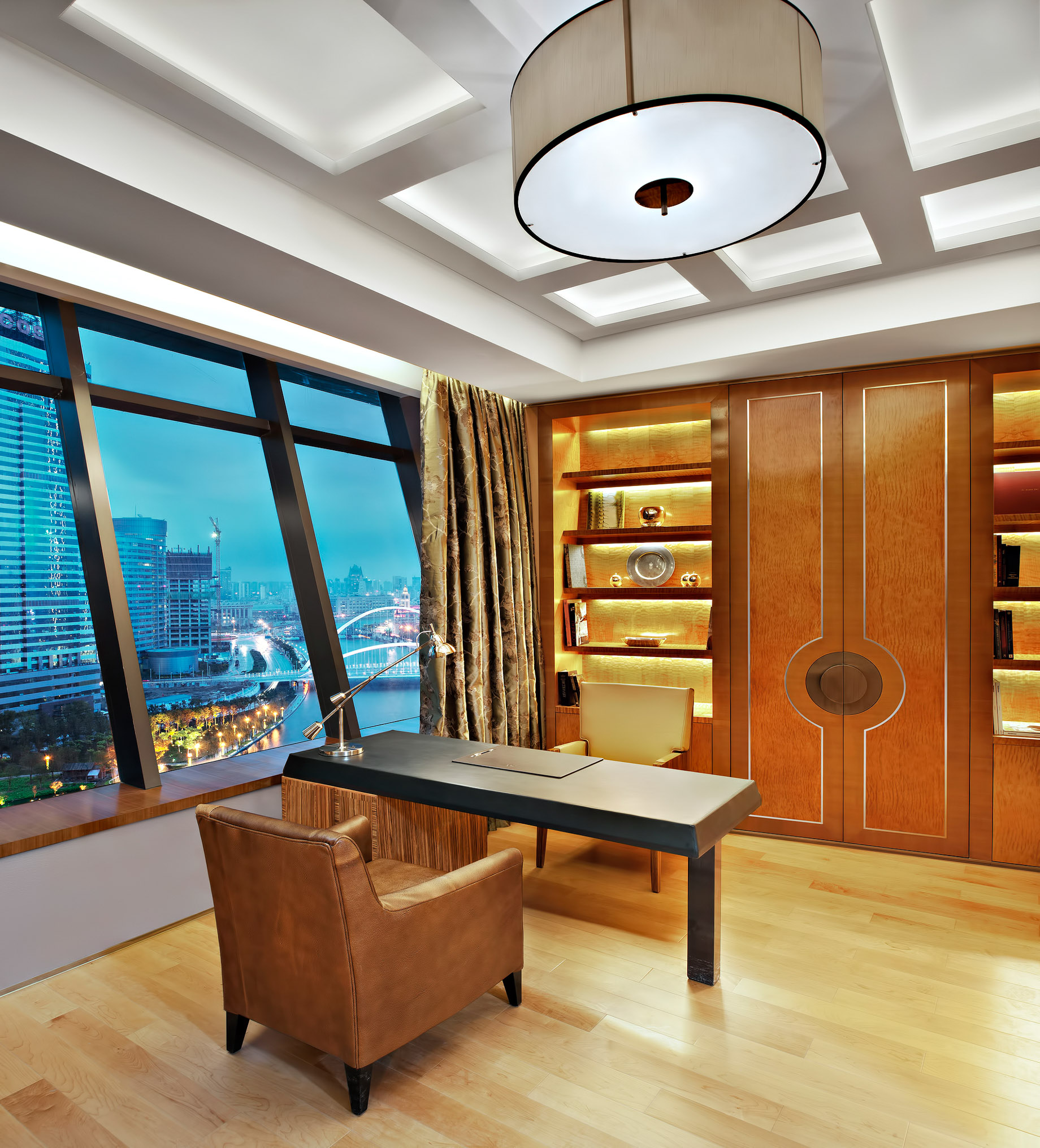 The St. Regis Tianjin Hotel – Tianjin, China – Riviera Restaurant – Presidential Suite Study Room