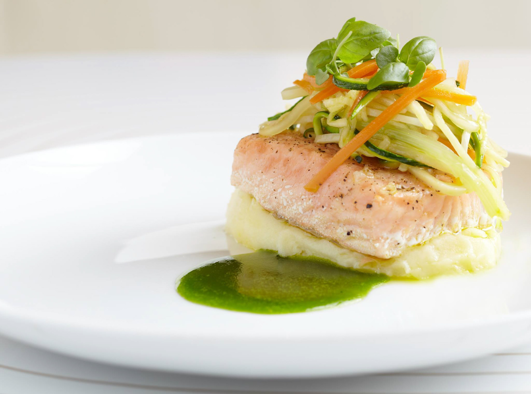 W Bogota Hotel – Bogota, Colombia – Gourmet Salmon Dish