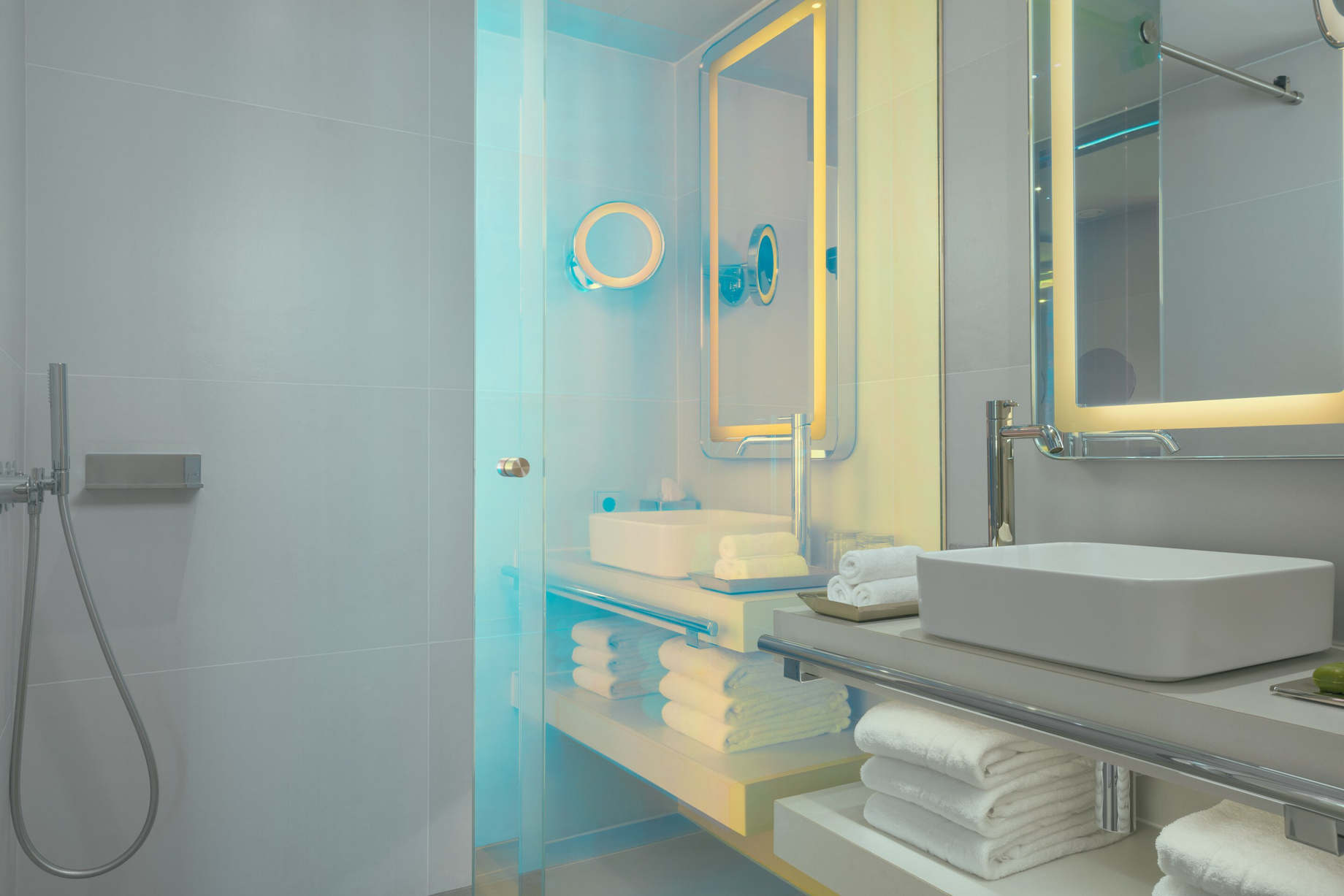 W Ibiza Hotel – Santa Eulalia del Rio, Spain – Guest Bathroom