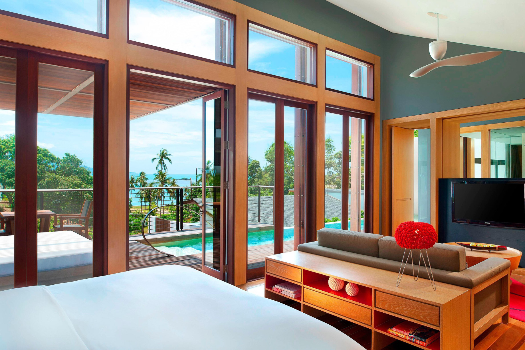 W Koh Samui Resort – Thailand – Jungle Oasis Villa Bedroom