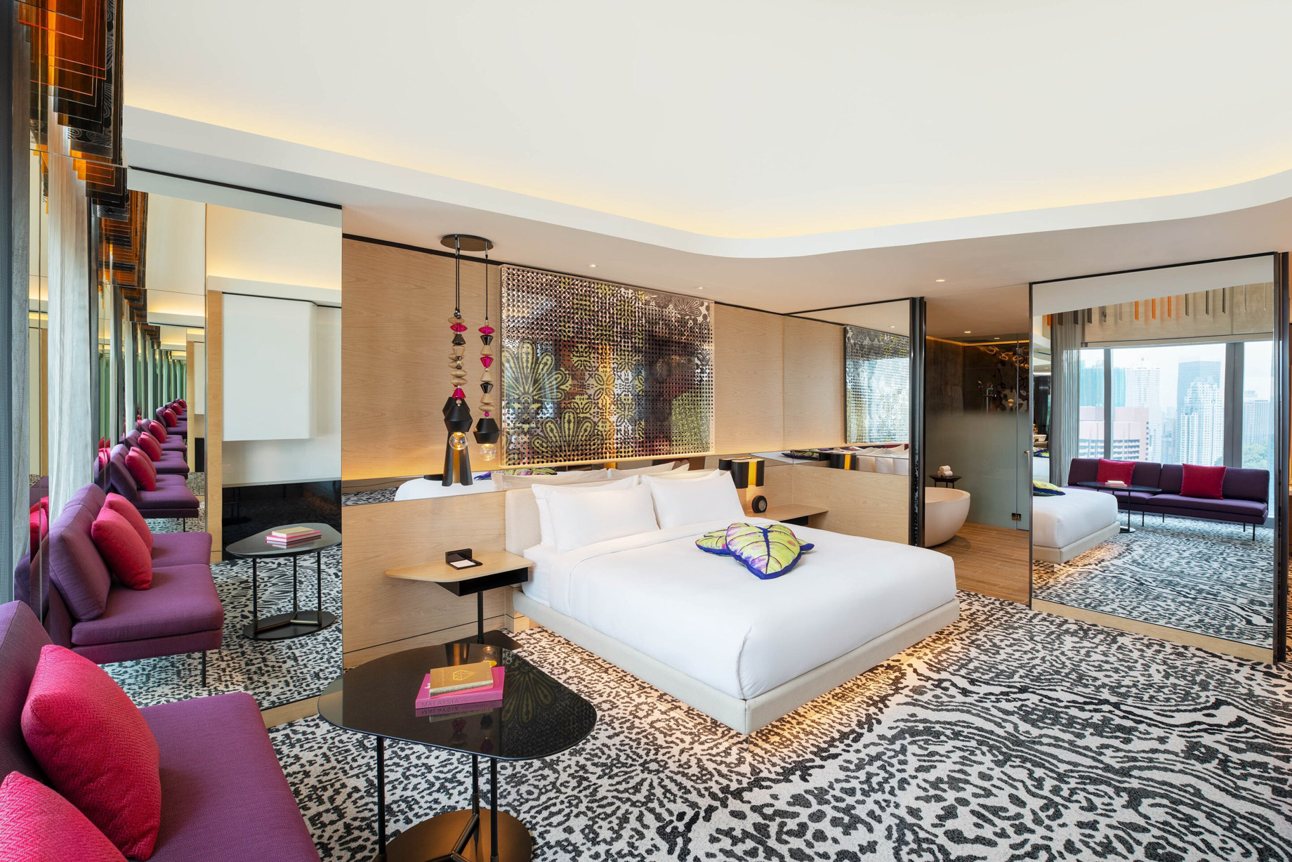 W Kuala Lumpur Hotel – Kuala Lumpur, Malaysia – WOW Suite King Bedroom