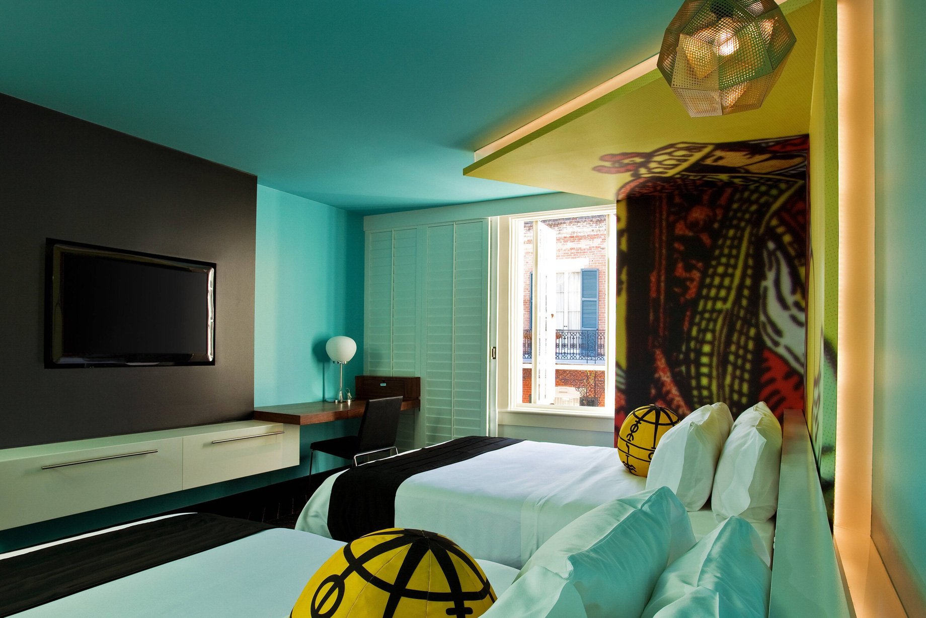 W New Orleans French Quarter Hotel – New Orleans, LA, USA – Wonderful Guest Room Queen