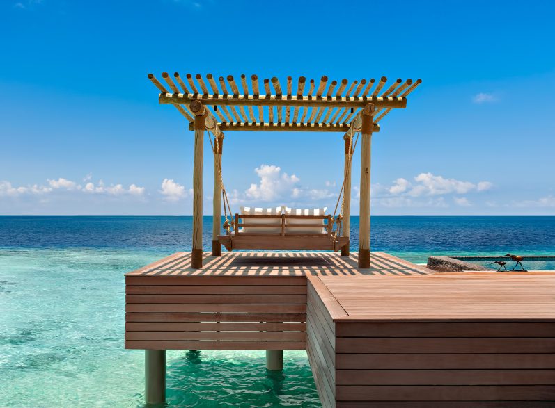 Waldorf Astoria Maldives Ithaafushi Resort - Ithaafushi Island, Maldives - Reef Overwater Villa Swing Bed