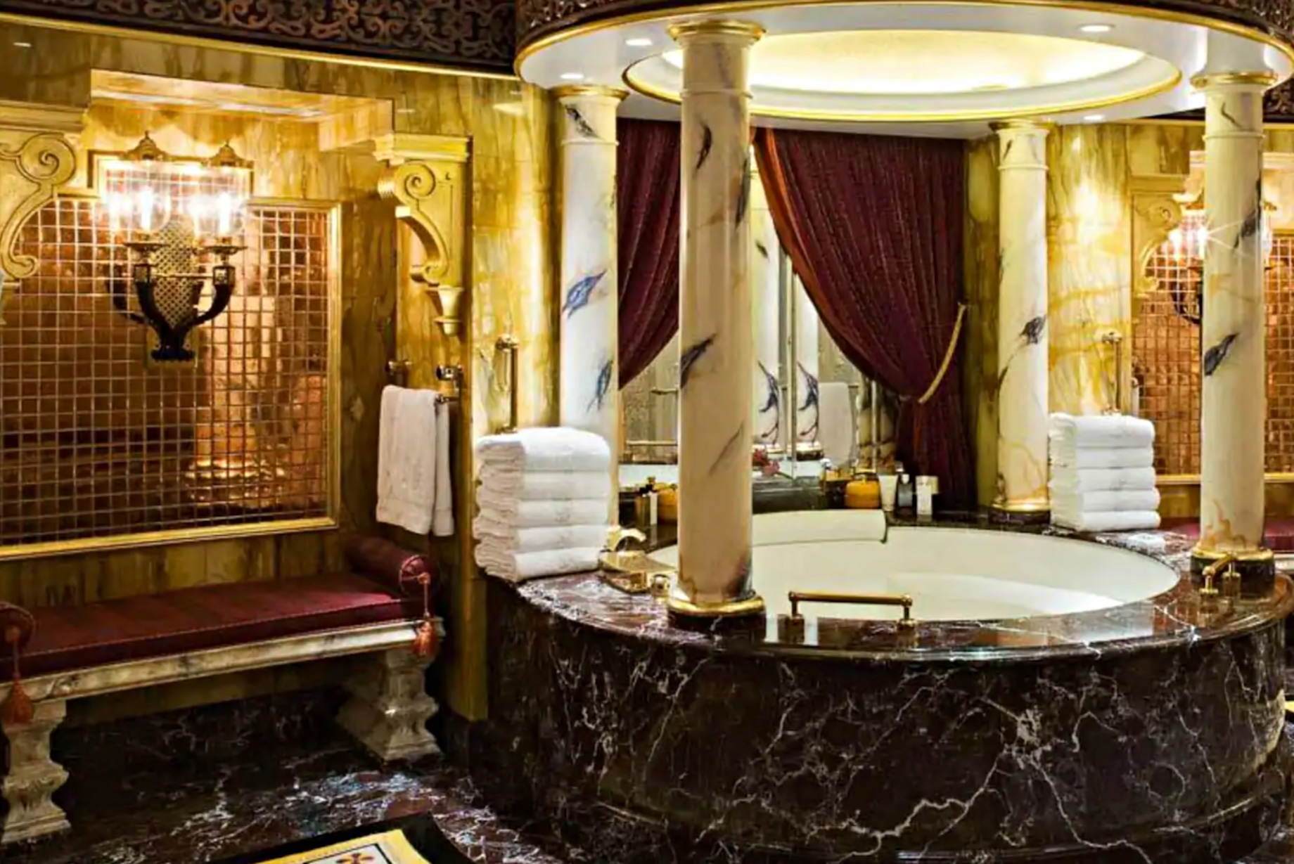 Burj Al Arab Jumeirah Hotel – Dubai, UAE – Royal Suite Bathroom
