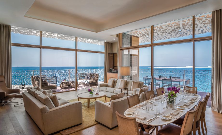 Bvlgari Resort Dubai - Jumeira Bay Island, Dubai, UAE - Bulgari Suite Living Room