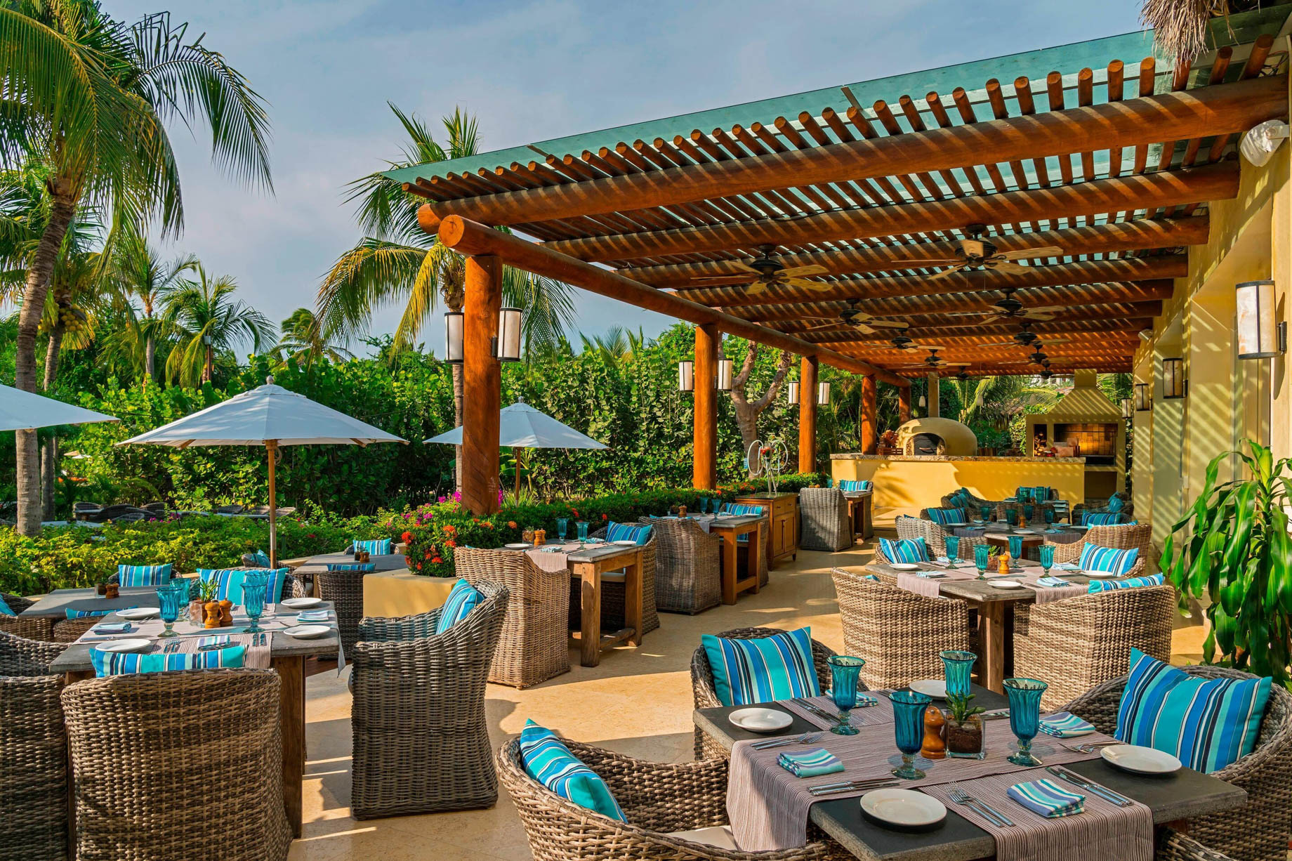 The St. Regis Punta Mita Resort - Nayarit, Mexico - Sea Breeze Restaurant Terrace