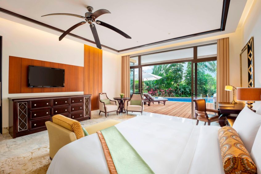 The St. Regis Sanya Yalong Bay Resort - Hainan, China - Lagoon Room
