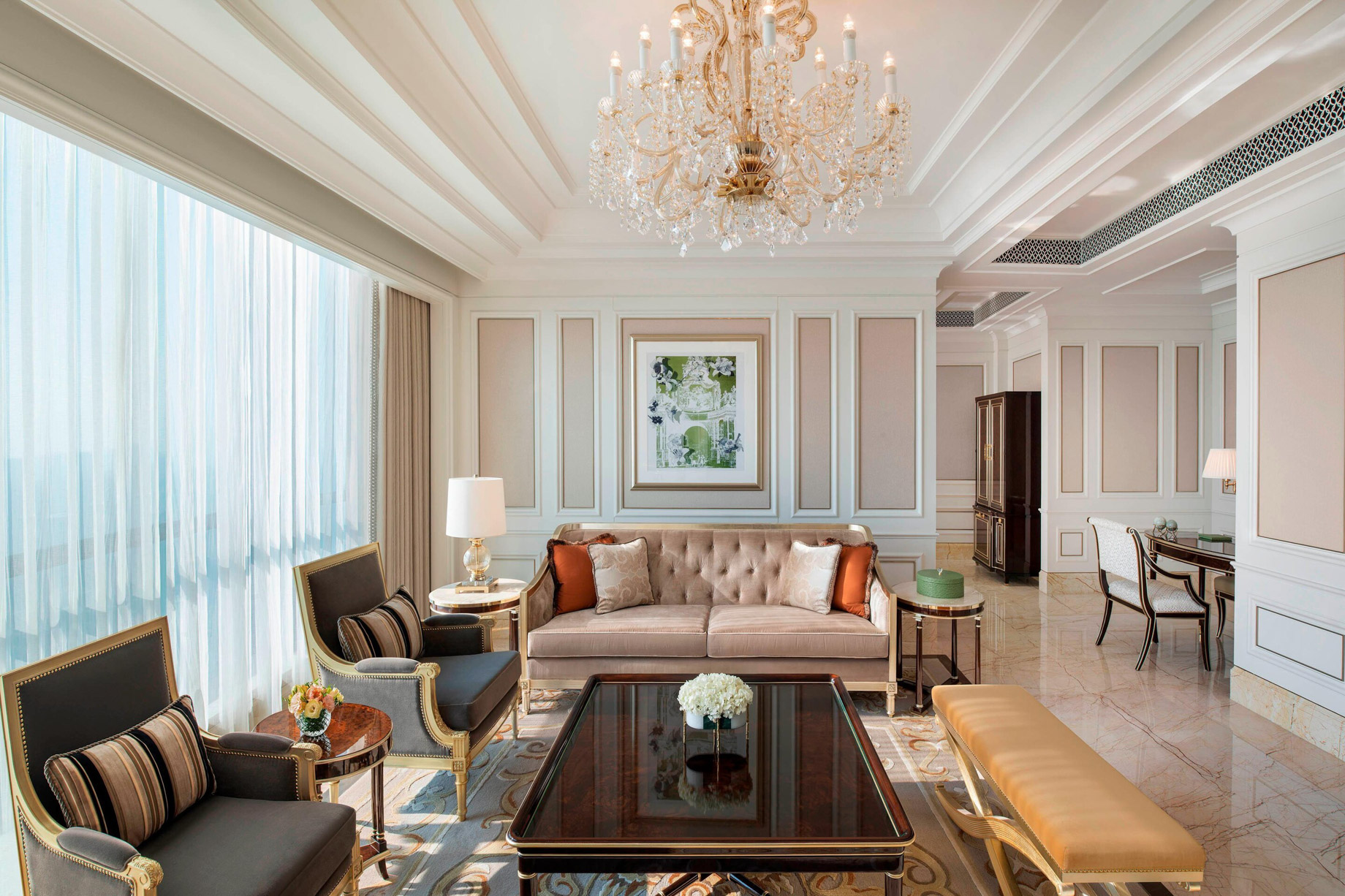 The St. Regis Zhuhai Hotel – Zhuhai, Guangdong, China – St. Regis Suite Living Room