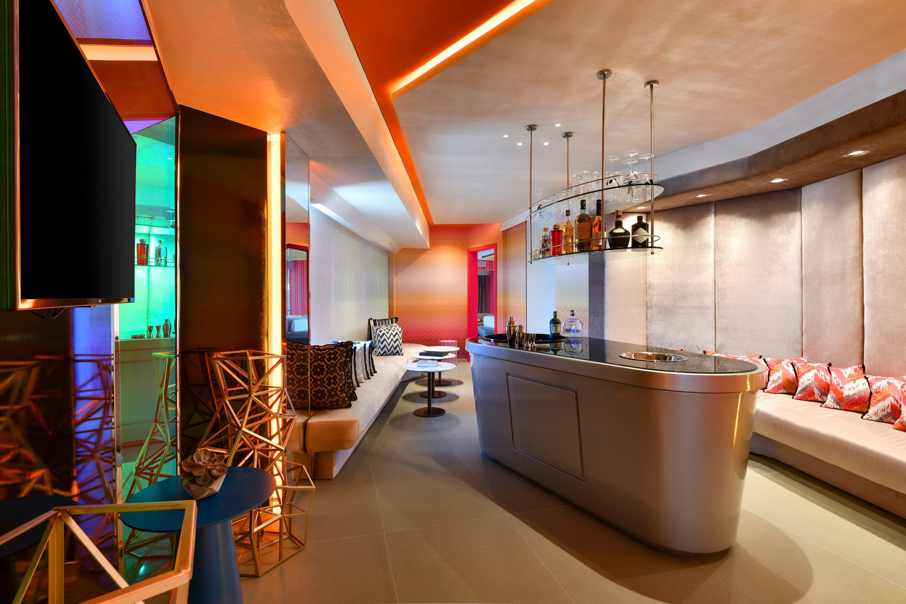 W Amman Hotel – Amman, Jordan – WOW Suite Living Room