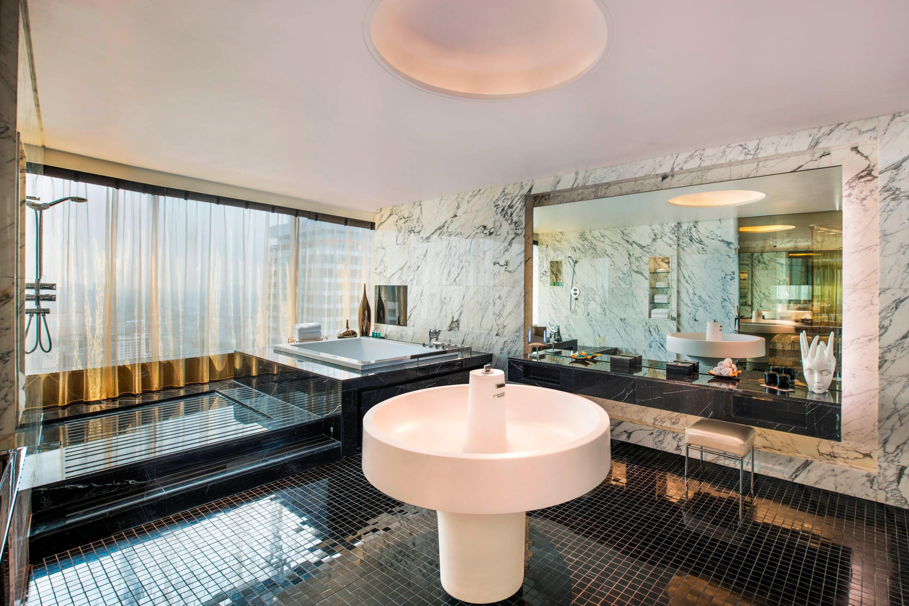 W Bangkok Hotel – Bangkok, Thailand – Extreme Wow Suite Luxe Bathroom