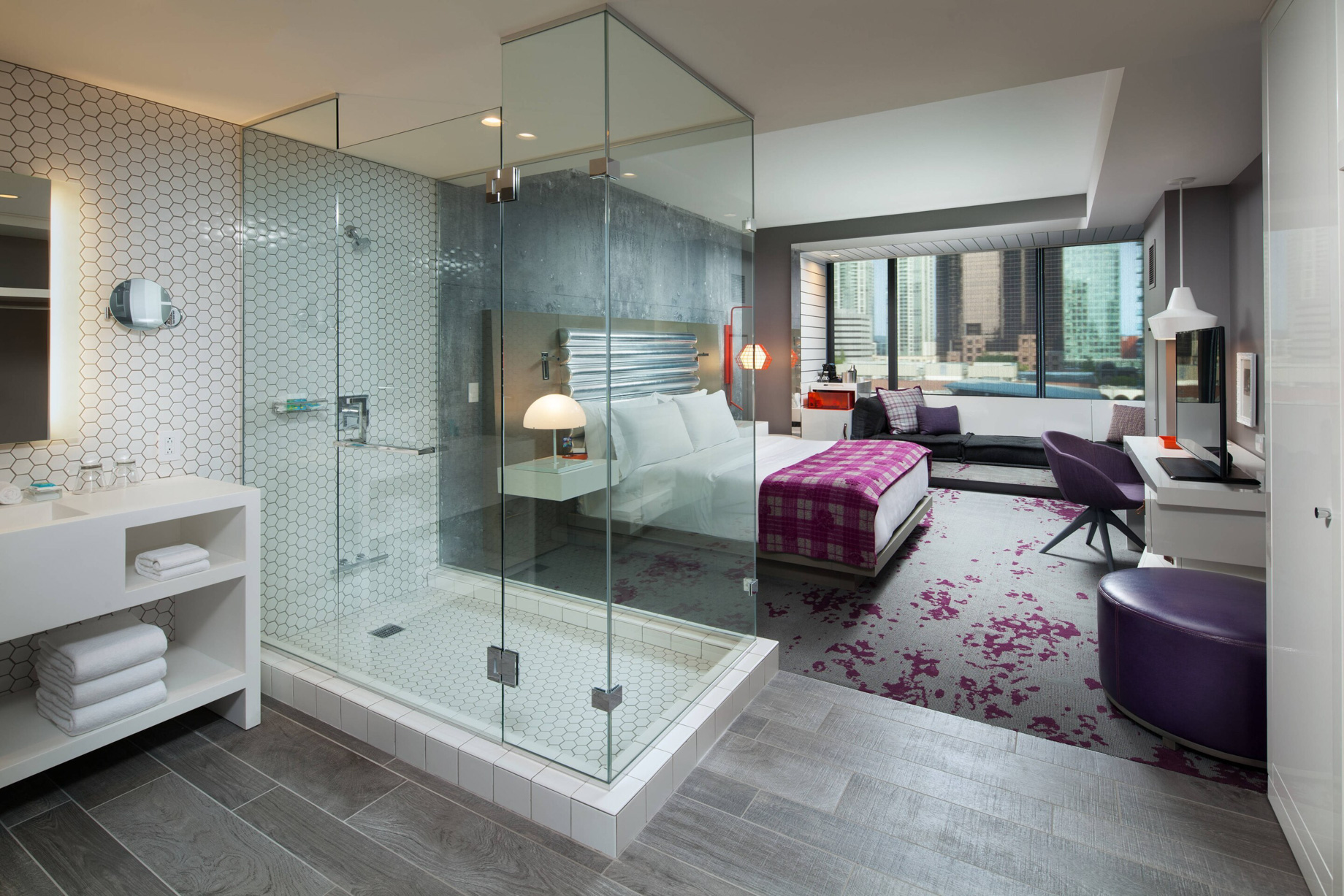 W Bellevue Hotel - Bellevue, WA, USA - Wonderful King Guest Room