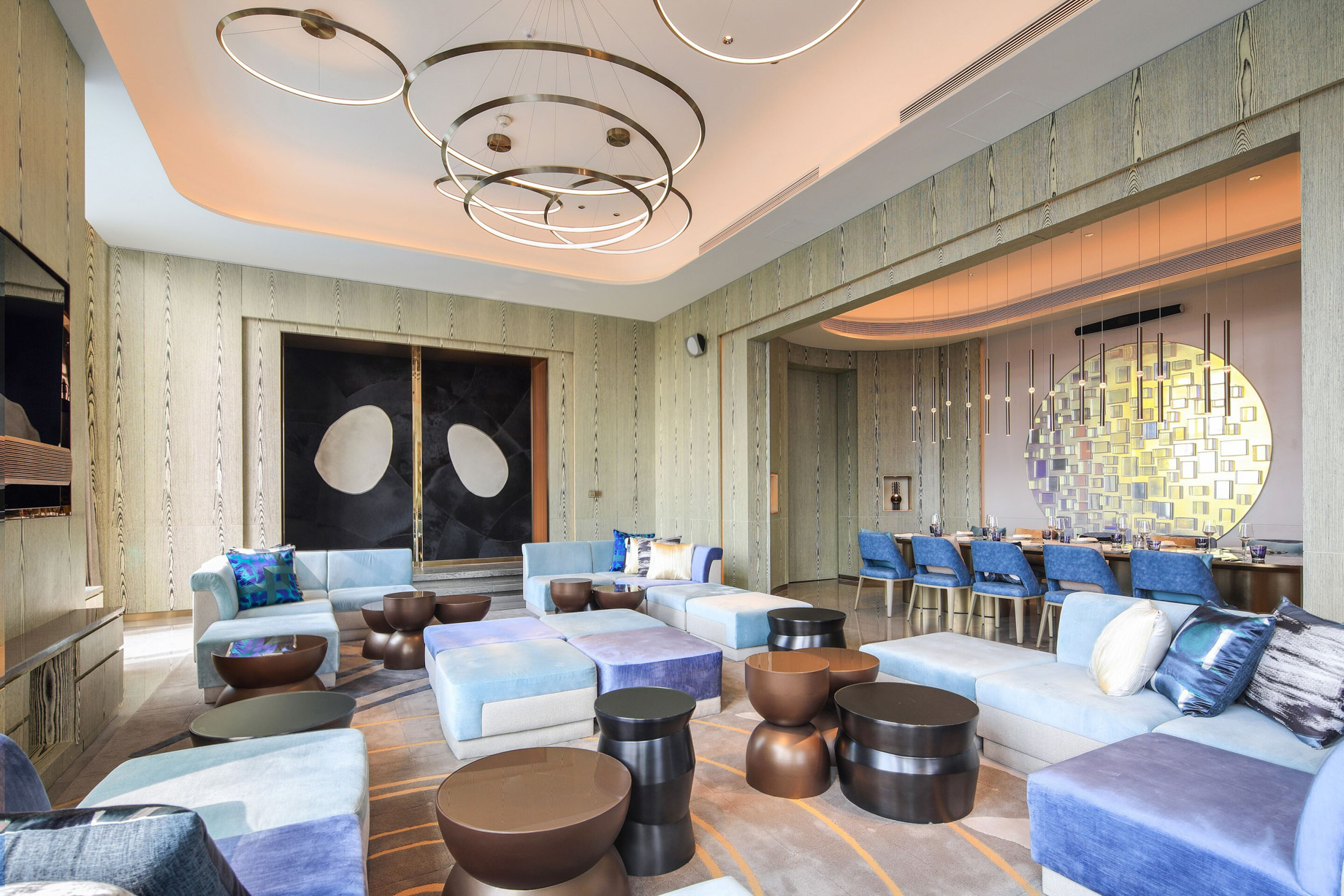 W Chengdu Hotel – Chengdu, China – EWOW Suite Living Room