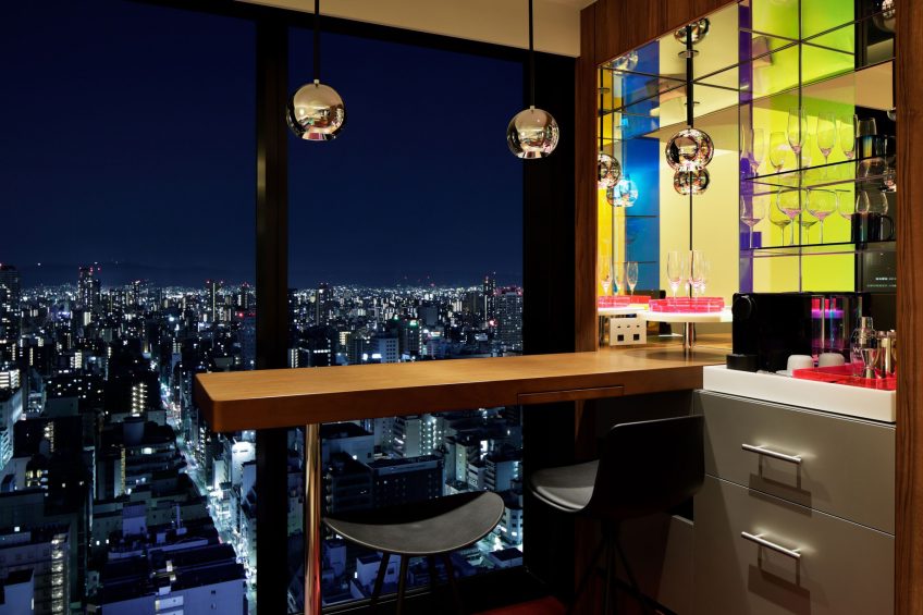 W Osaka Hotel - Osaka, Japan - Wonderful Double Room View Night