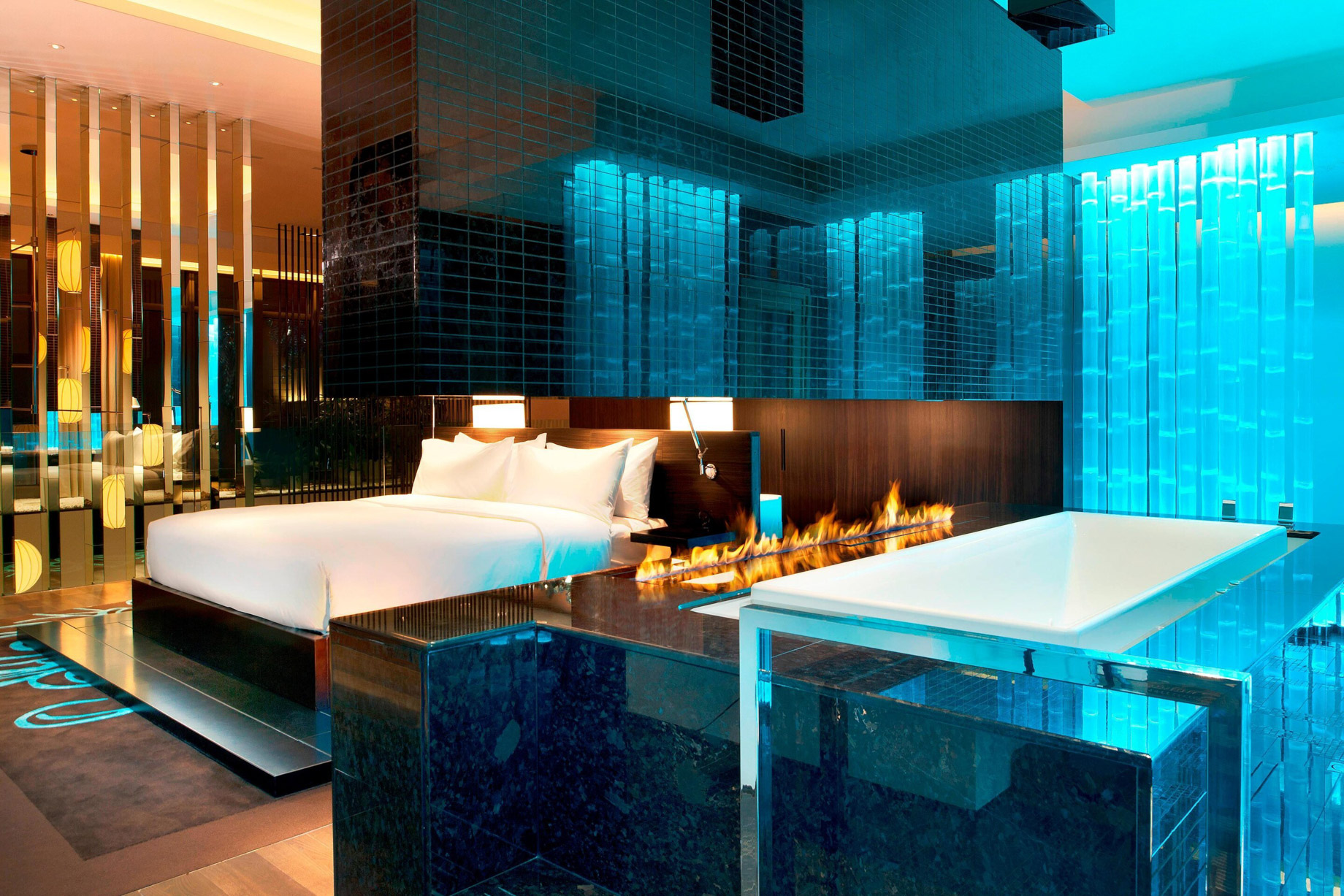 W Taipei Hotel – Taipei, Taiwan – Extreme WOW Suite Bedroom