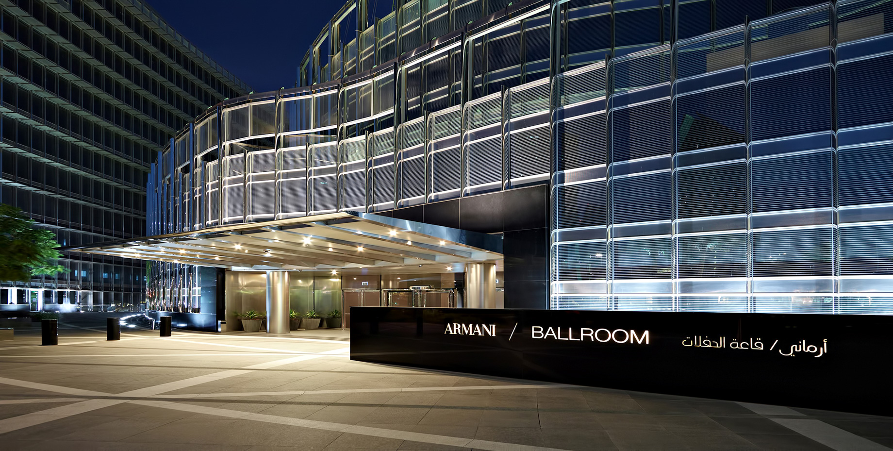 Armani Hotel Dubai – Burj Khalifa, Dubai, UAE – Armani Ballroom Exterior Entrance