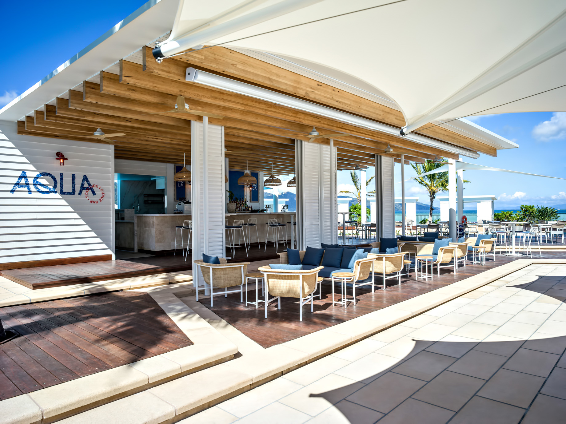 InterContinental Hayman Island Resort - Whitsunday Islands, Australia - Aqua Restaurant Patio