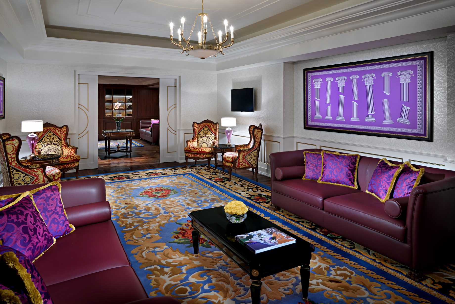 Palazzo Versace Dubai Hotel – Jaddaf Waterfront, Dubai, UAE – Executive Lounge