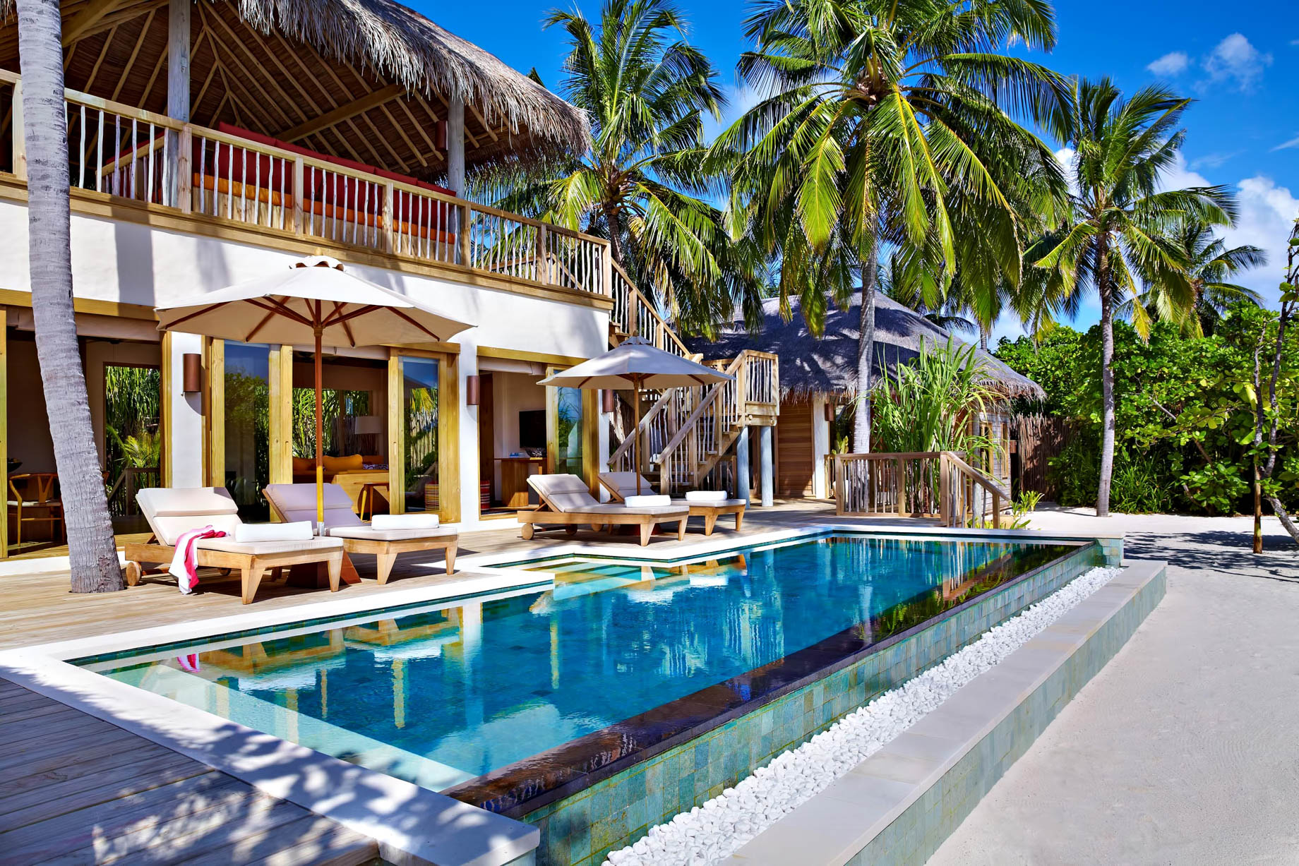 Six Senses Laamu Resort – Laamu Atoll, Maldives – Ocean Beachfront Villa Pool