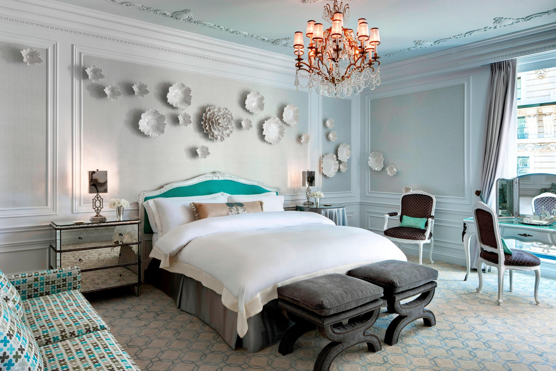 The St. Regis New York Hotel – New York, NY, USA – Tiffany Suite Bedroom