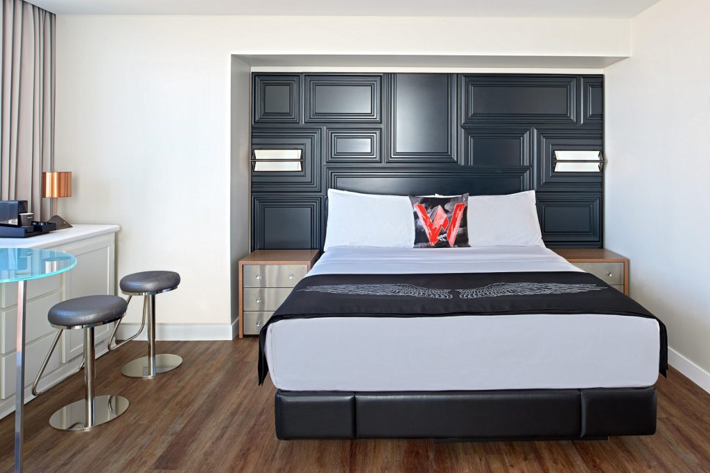 W Boston Hotel - Boston, MA, USA - Cool Corner Guest Room Bed