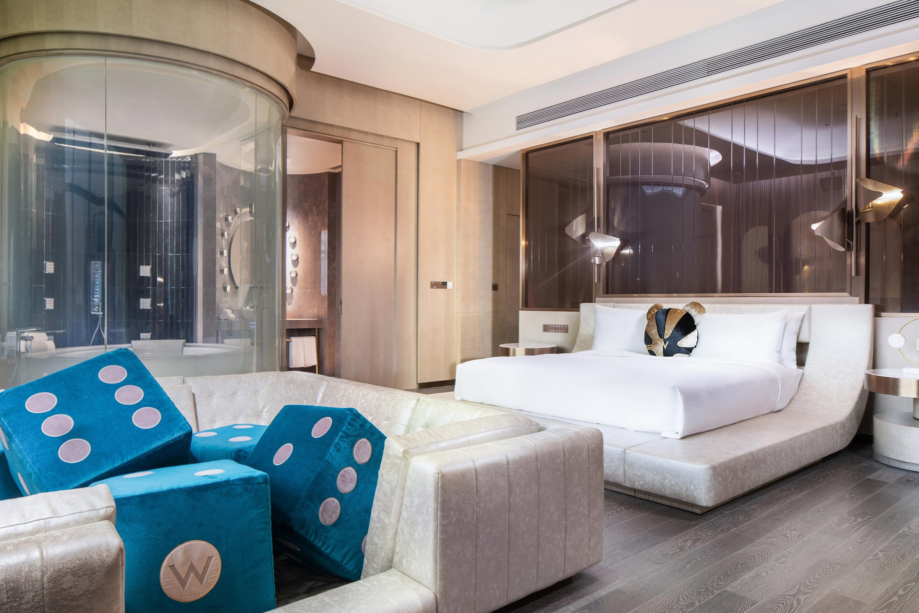 W Chengdu Hotel – Chengdu, China – EWOW Suite Bedroom