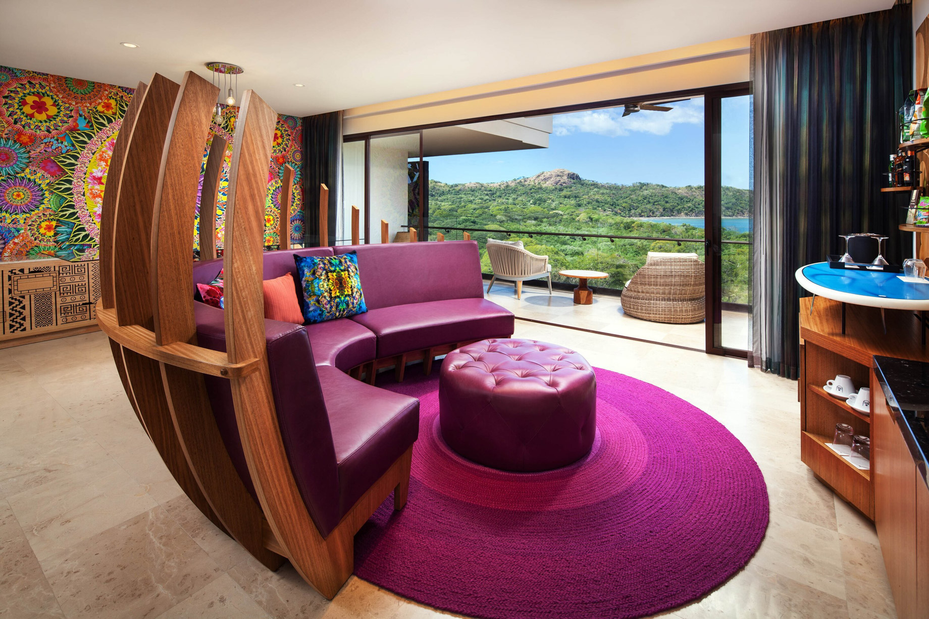 W Costa Rica Reserva Conchal Resort – Costa Rica – Fantastic Ocean View Suite Living Area