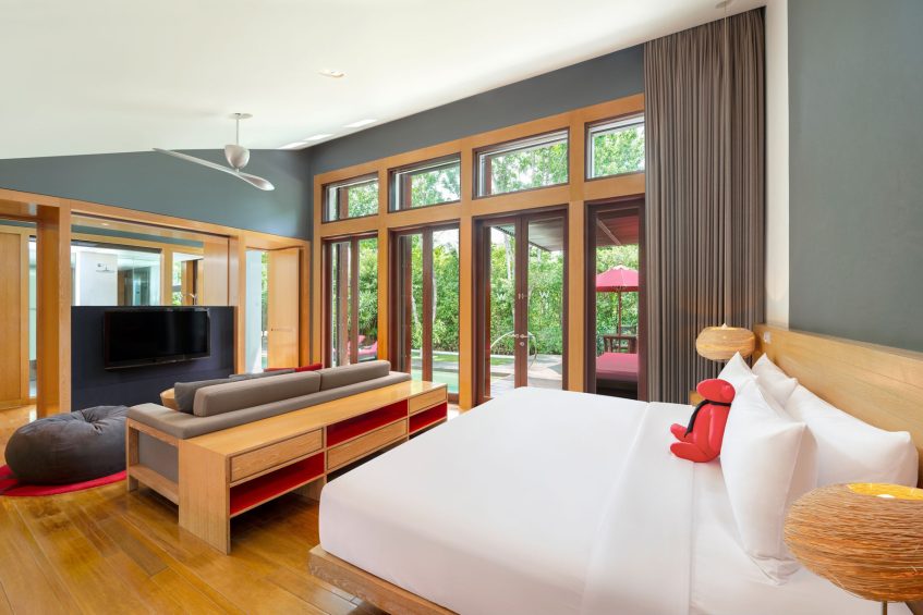 W Koh Samui Resort - Thailand - King Ocean Front Haven Villa Bedroom