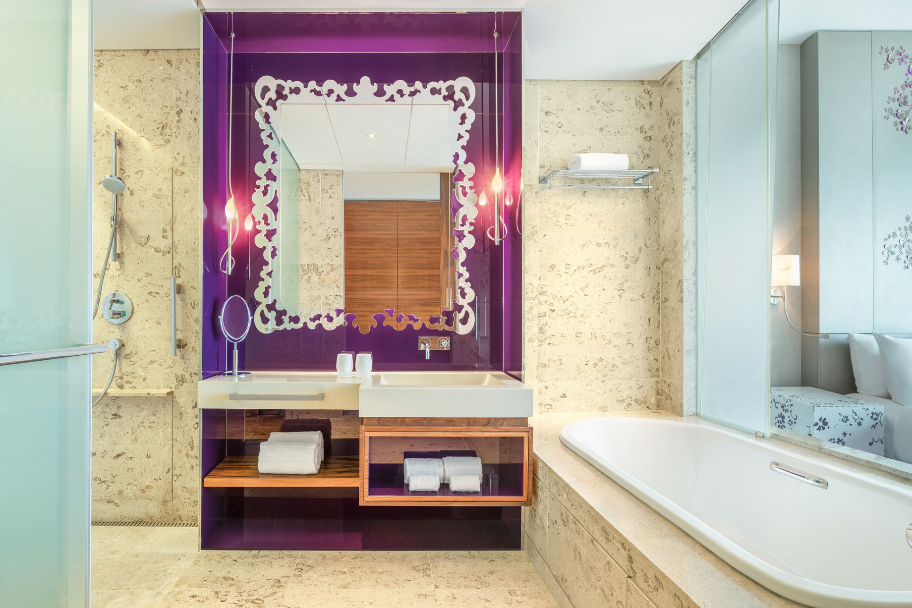 W Singapore Sentosa Cove Hotel – Singapore – Guest Bathroom