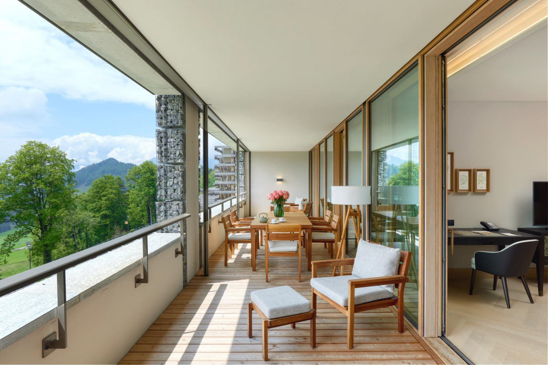 Waldhotel – Burgenstock Hotels & Resort – Obburgen, Switzerland – Deluxe Suite Deck