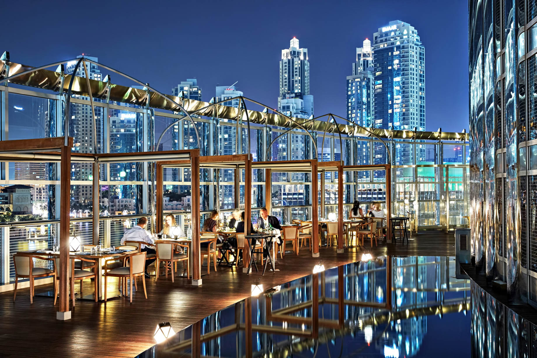Armani Hotel Dubai – Burj Khalifa, Dubai, UAE – Armani Amal Exterior Private Deck