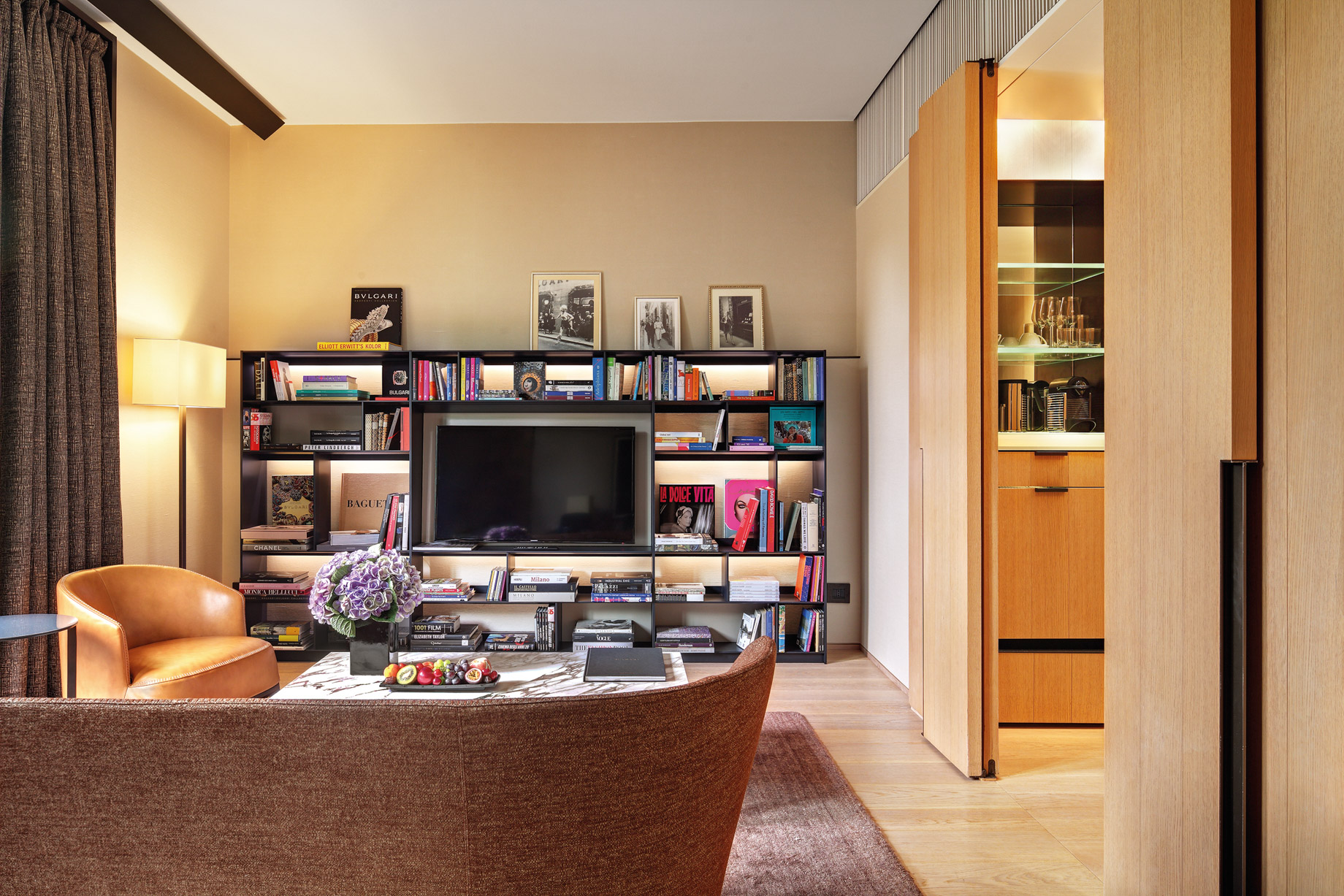 Bvlgari Hotel Milano – Milan, Italy – Guest Suite Living Room