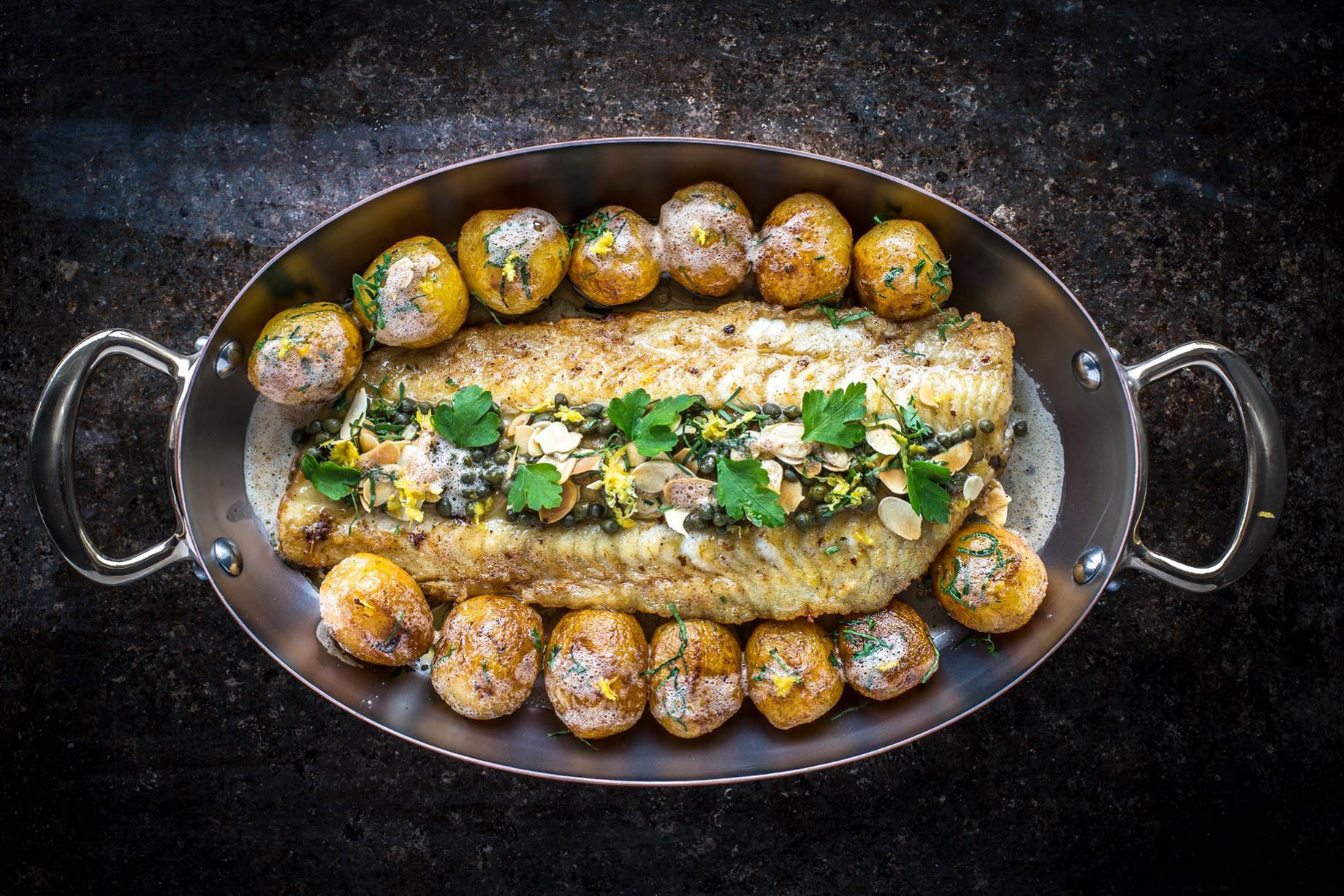 InterContinental Bordeaux Le Grand Hotel – Bordeaux, France – Pan Fried Fish and Potatoes