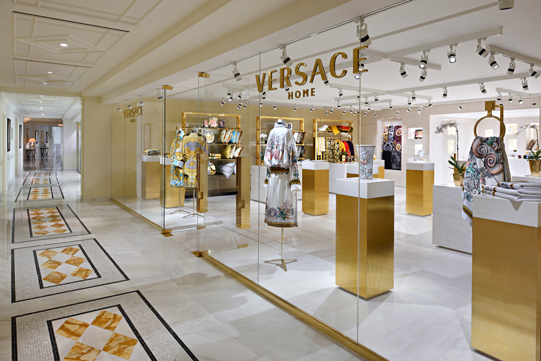 Palazzo Versace Dubai Hotel – Jaddaf Waterfront, Dubai, UAE – Versace Home Store