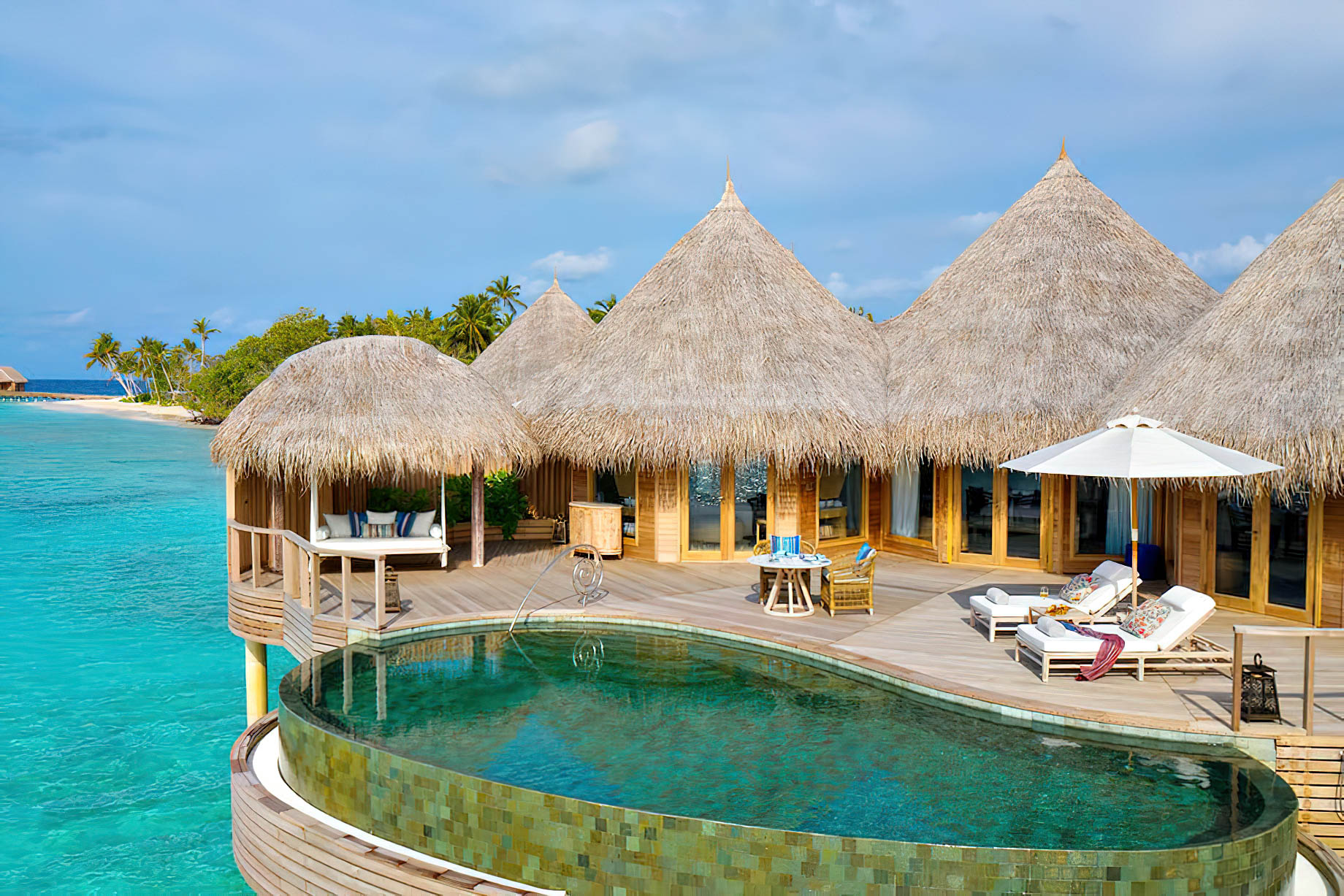 The Nautilus Maldives Resort – Thiladhoo Island, Maldives – Ocean Residence Infinity Pool