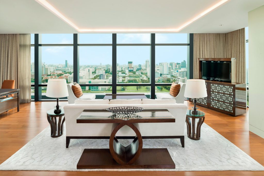 The St. Regis Bangkok Hotel - Bangkok, Thailand - Astor Suite Living Area