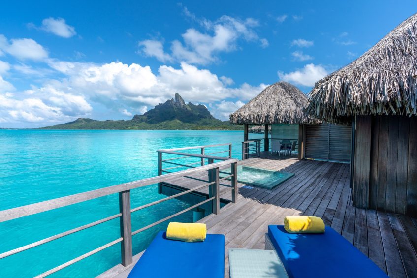 The St. Regis Bora Bora Resort - Bora Bora, French Polynesia - Overwater Premier Suite Villa Ocean View Deck