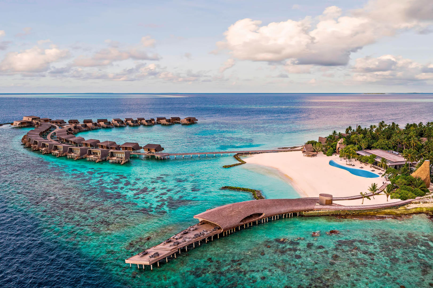 The St. Regis Maldives Vommuli Resort - Dhaalu Atoll, Maldives - Whale Bar Exterior