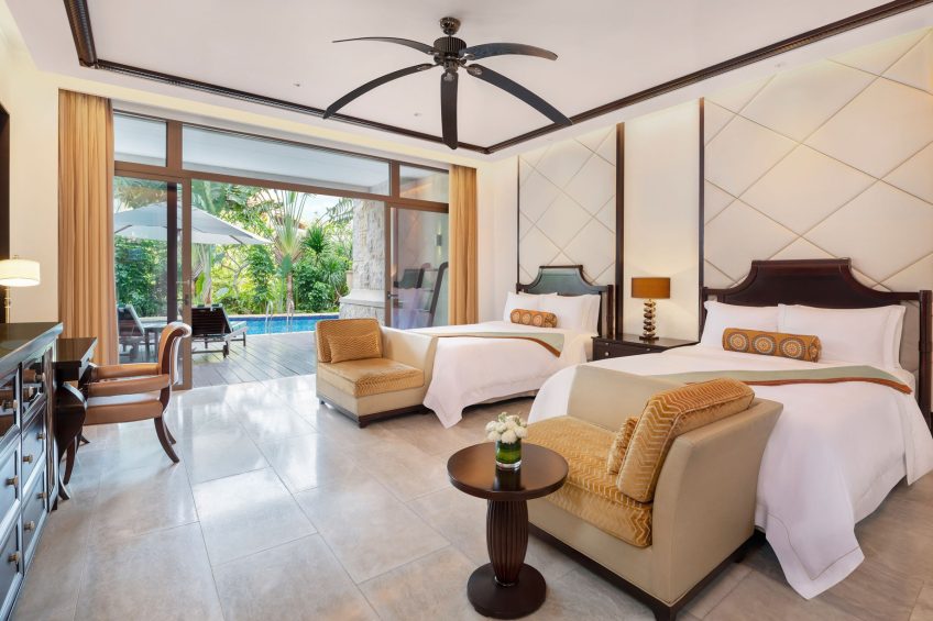 The St. Regis Sanya Yalong Bay Resort - Hainan, China - Lagoon Guest Room Queen