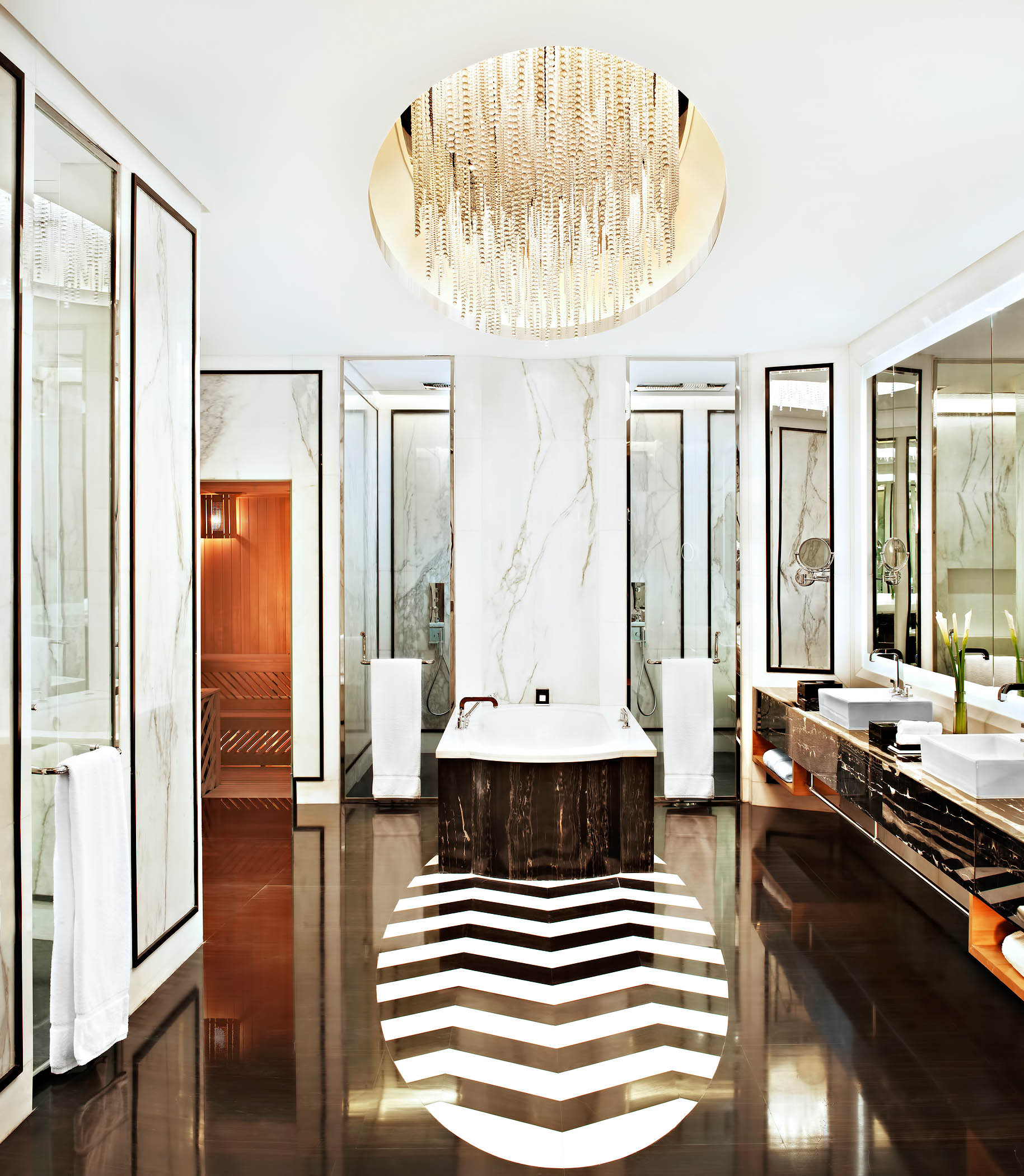 The St. Regis Tianjin Hotel – Tianjin, China – Riviera Restaurant – Presidential Suite Bathroom