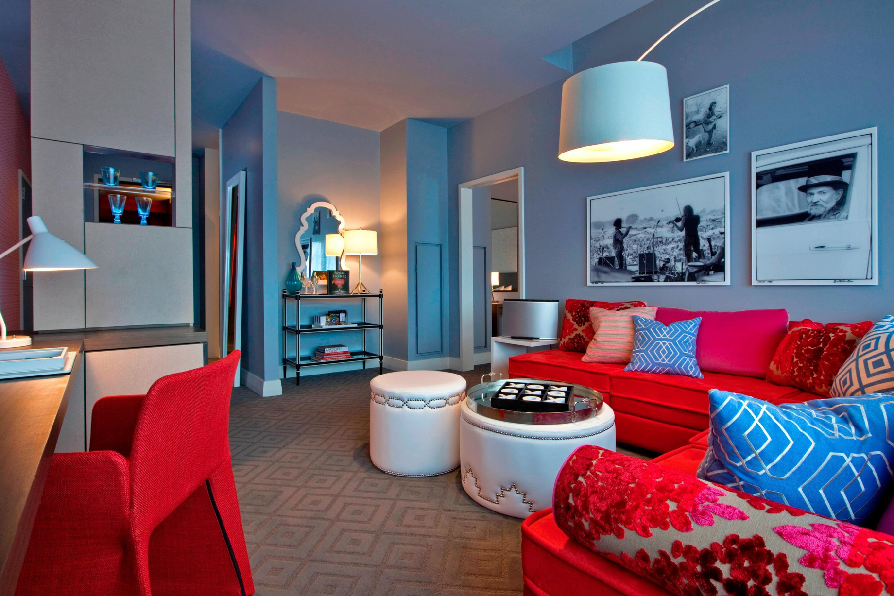 W Austin Hotel – Austin, TX, USA – Fantastic Suite Living Room