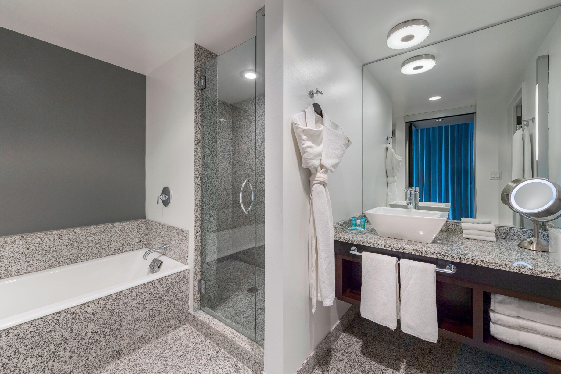 W Boston Hotel – Boston, MA, USA – Cool Corner Guest Room Bathroom