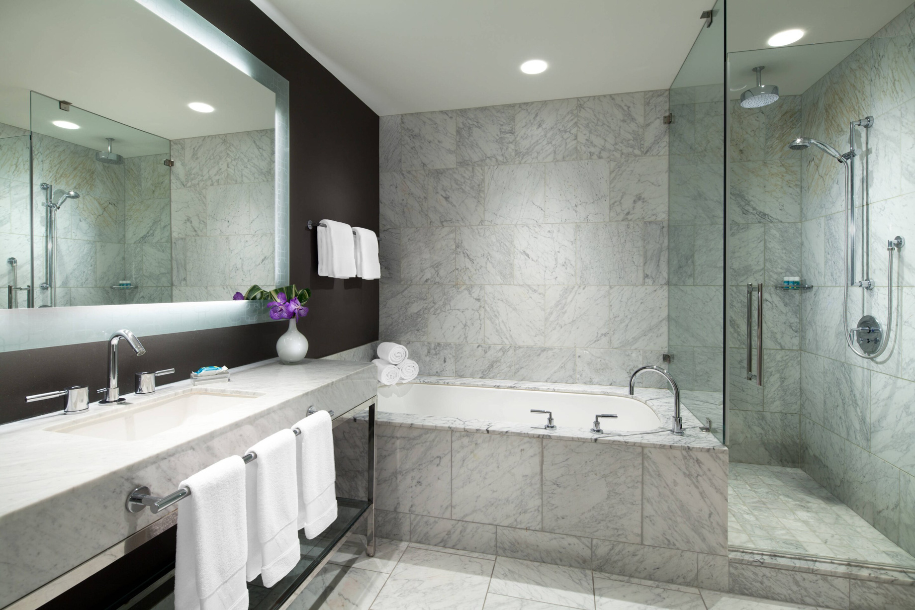 W Hollywood Hotel – Hollywood, CA, USA – Marvelous Suite Bathroom